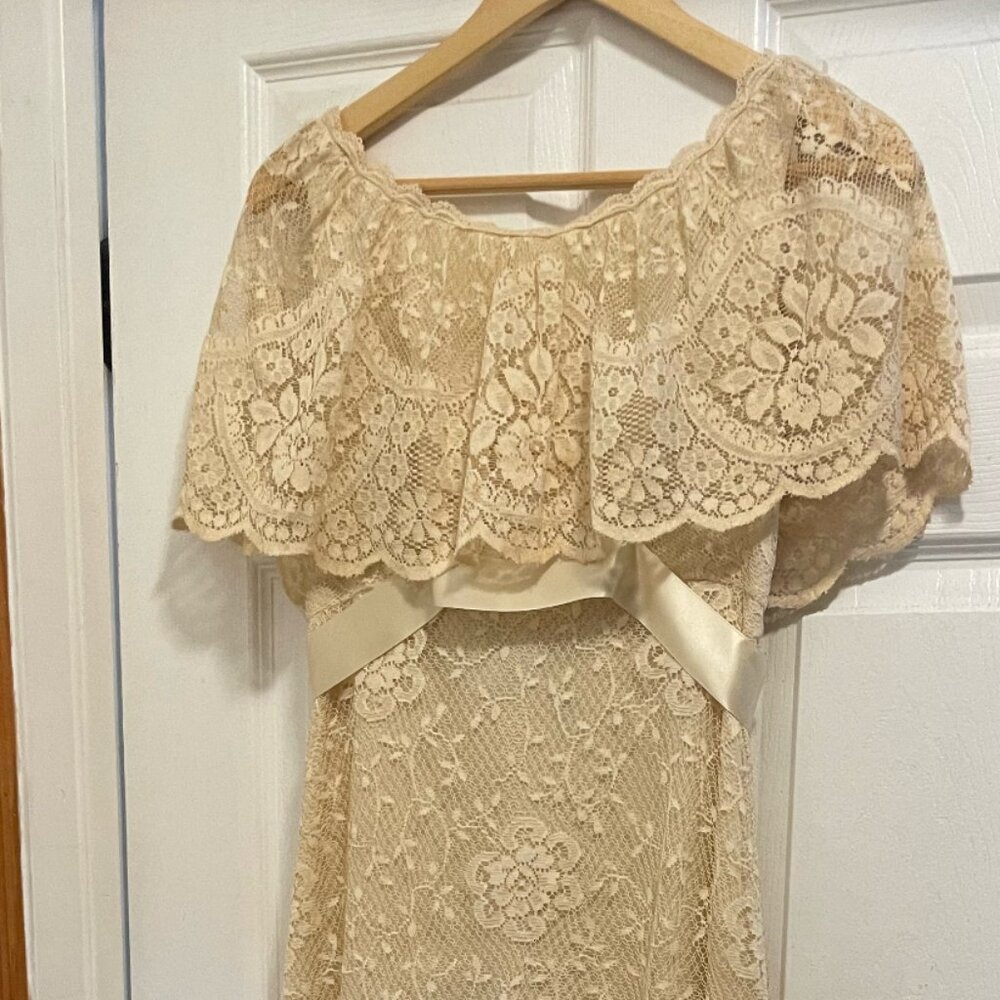 Vintage Wedding Dress! 1960s